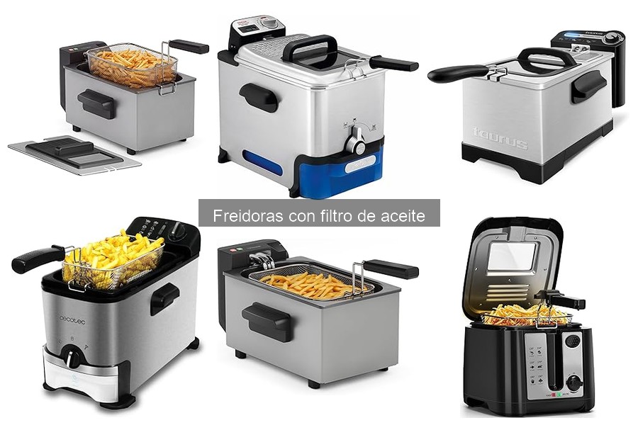 Cómo elegir la mejor freidora con filtro de aceite