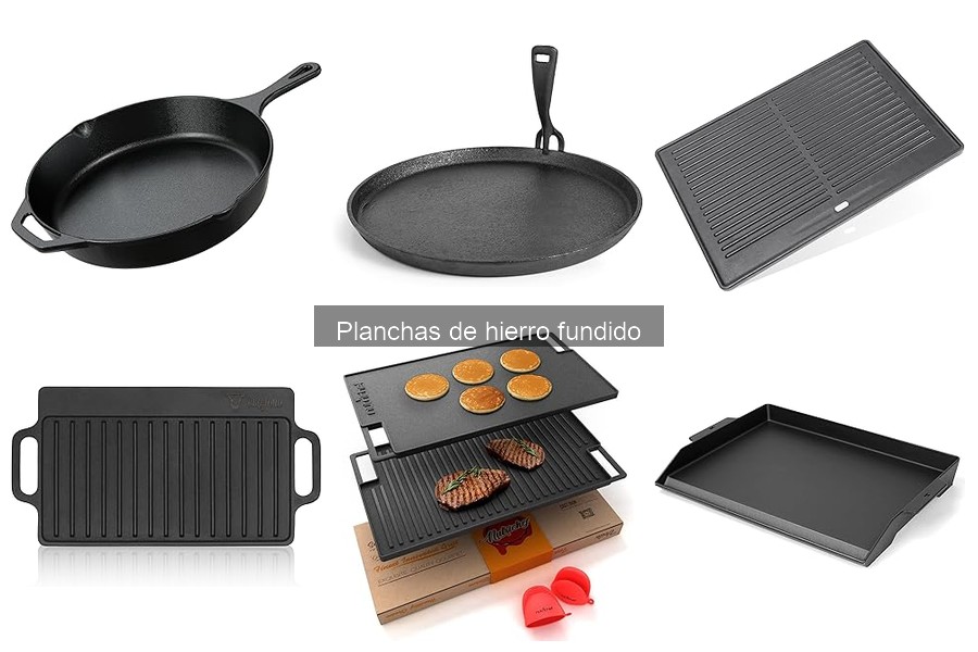 Cómo elegir la plancha de hierro fundido perfecta