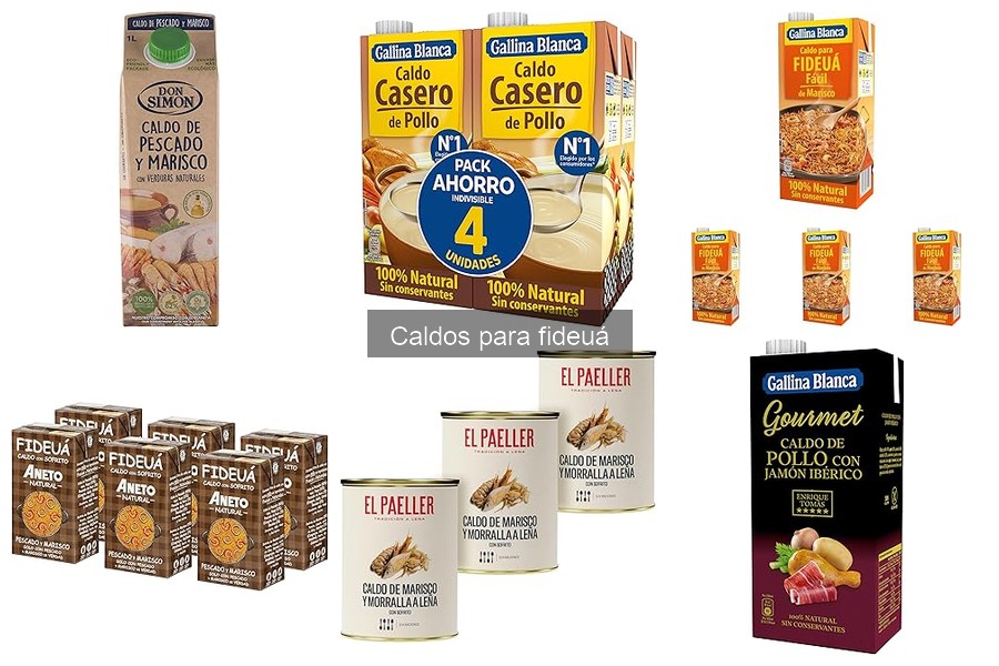 Cómo hacer caldo para fideuá casero: receta fácil y consejos