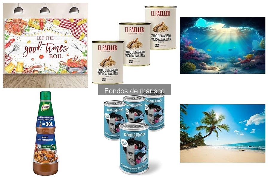 Cómo hacer fondos de marisco caseros de manera fácil