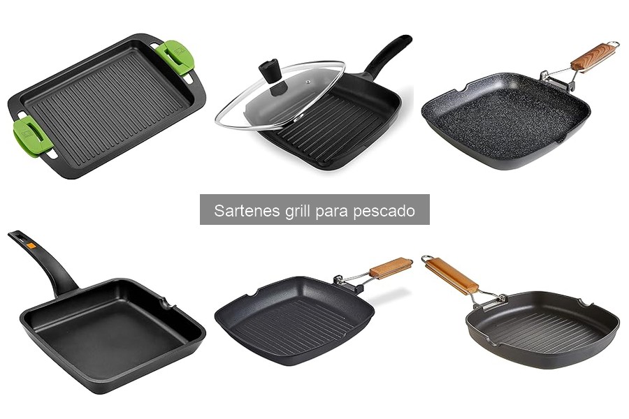 Cómo limpiar y mantener sartenes grill para pescado