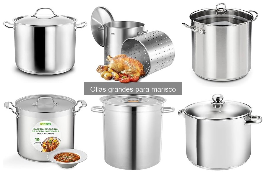 Cómo limpiar y mantener una olla grande para marisco