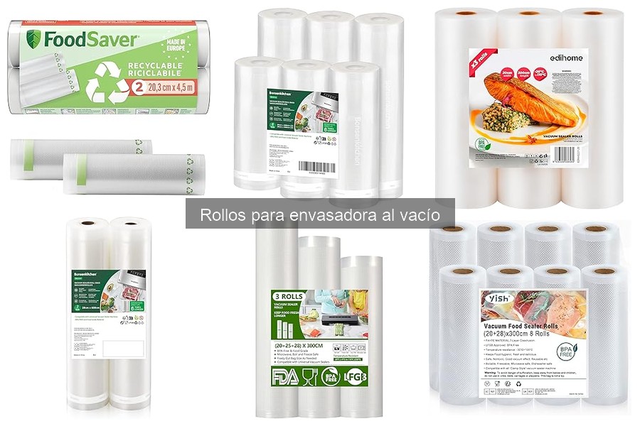 Cómo mantener rollos para envasadora al vacío