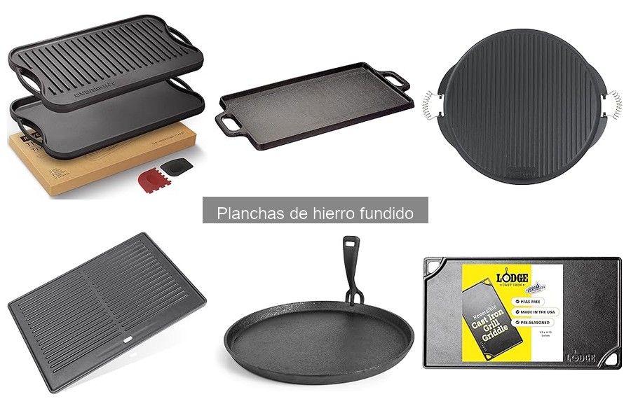 Cómo sazonar una plancha de hierro fundido correctamente