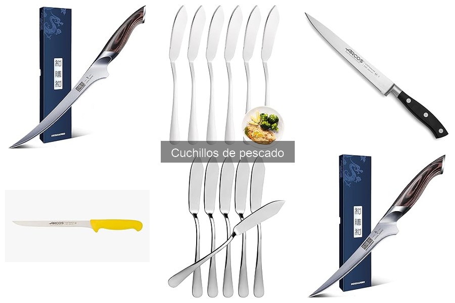 Cómo usar correctamente los cuchillos de pescado