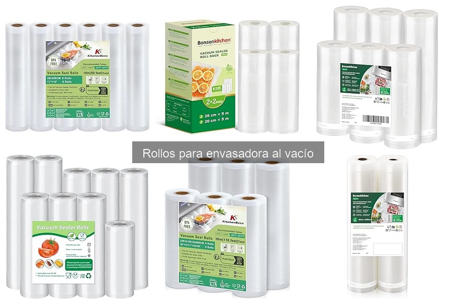 Cómo usar correctamente rollos para envasadora al vacío