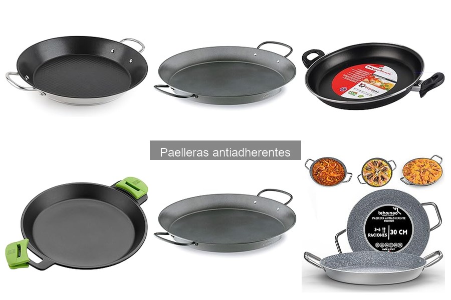 Cómo usar correctamente una paellera antiadherente