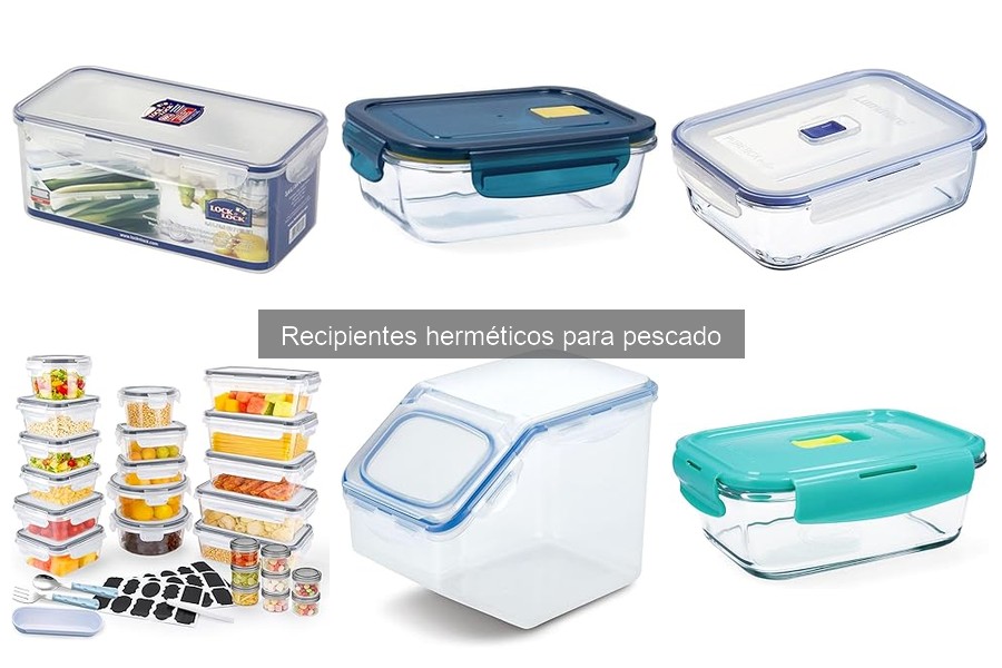 Cómo usar recipientes herméticos para conservar pescado