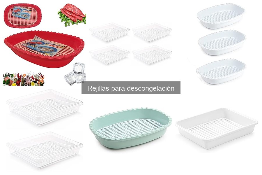 ** Cómo usar una rejilla para descongelación de forma eficaz