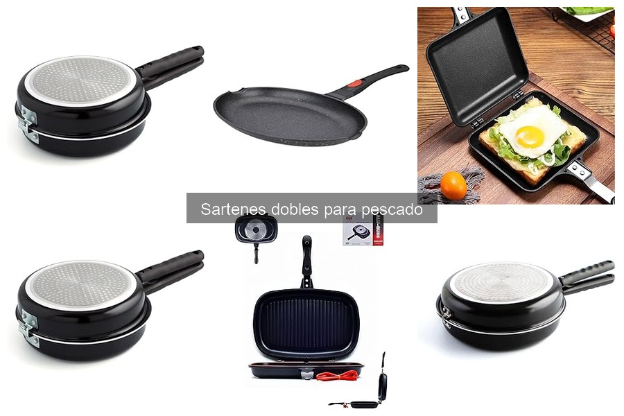 Cómo usar una sartén doble para cocinar pescado