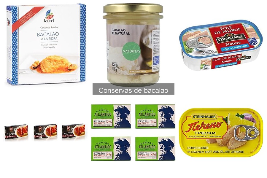 Cómo utilizar conservas de bacalao en ensaladas ricas