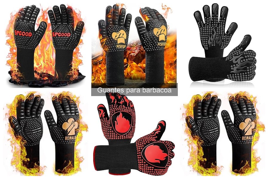 Cómo utilizar correctamente guantes para barbacoa