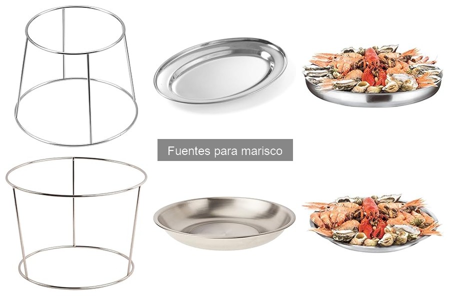 Cómo utilizar correctamente una fuente para marisco