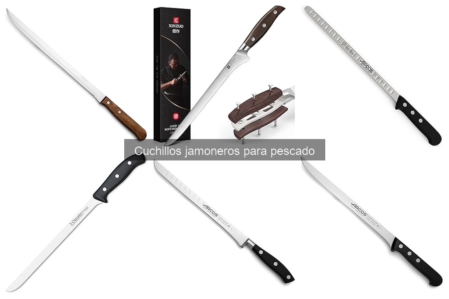 Cómo utilizar un cuchillo jamonero para pescado correctamente