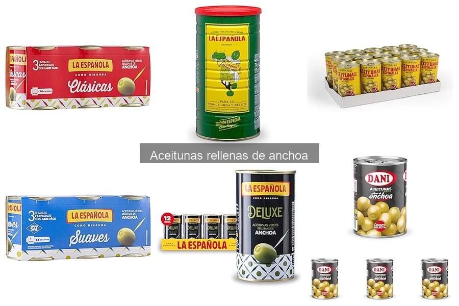 Comparativa: Aceitunas Rellenas de Anchoa vs Otros Rellenos