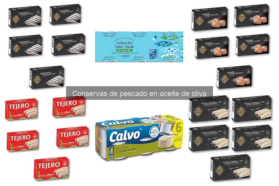 Comparativa: Conservas de pescado en aceite de oliva vs. otras