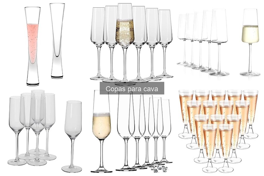 Comparativa: Copas de Cristal vs. Copas de Vidrio para Cava