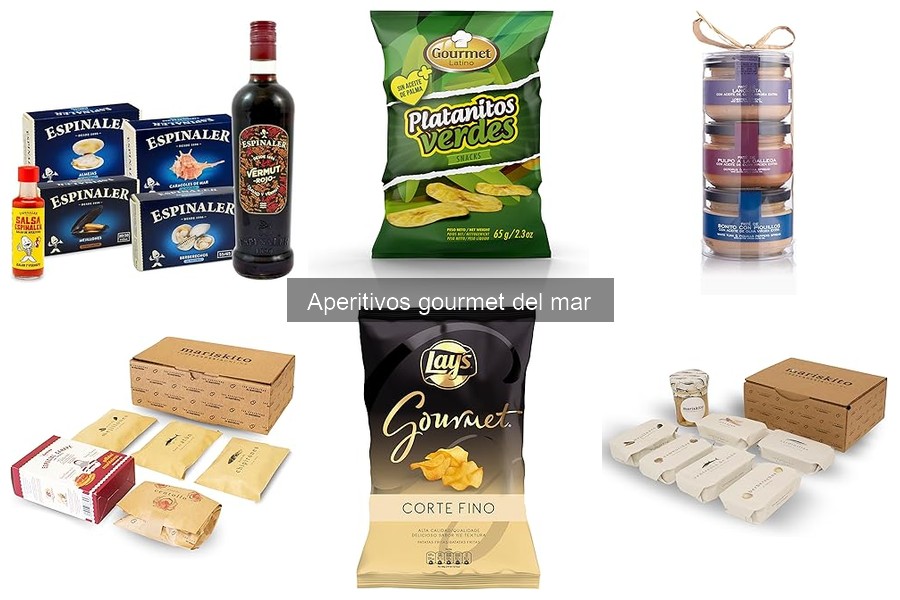 Comparativa de Aperitivos Gourmet del Mar: Marcas Destacadas