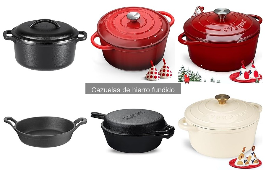Comparativa de Cazuelas de Hierro Fundido: Mejores Marcas y Precios