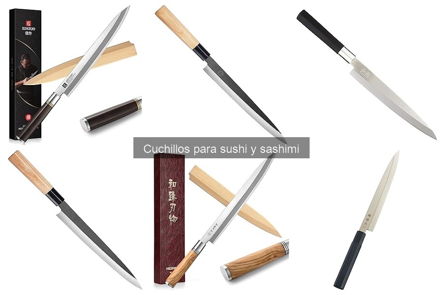 Comparativa de cuchillos de sushi: KAI vs Cocktail7
