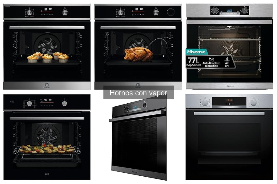 Comparativa de hornos con vapor vs hornos convencionales