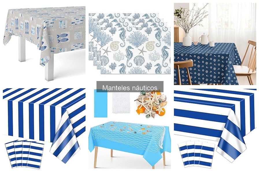 ** Comparativa de manteles náuticos: calidad y diseño