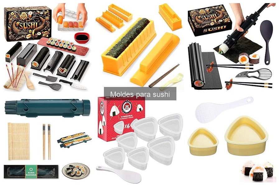 Comparativa de Moldes para Sushi: Mejores Marcas y Precios
