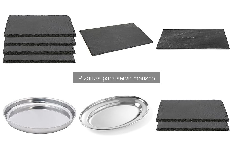 Comparativa de pizarras para servir marisco: ¡Descubre la mejor!