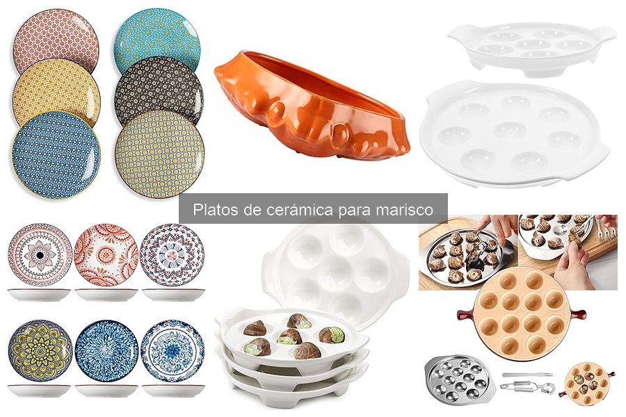 Comparativa de Platos de Cerámica para Marisco: Mejores Marcas