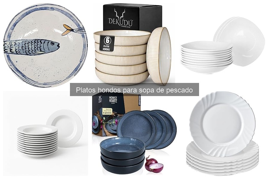 Comparativa de Platos Hondos: Cerámica vs Vidrio para Sopa
