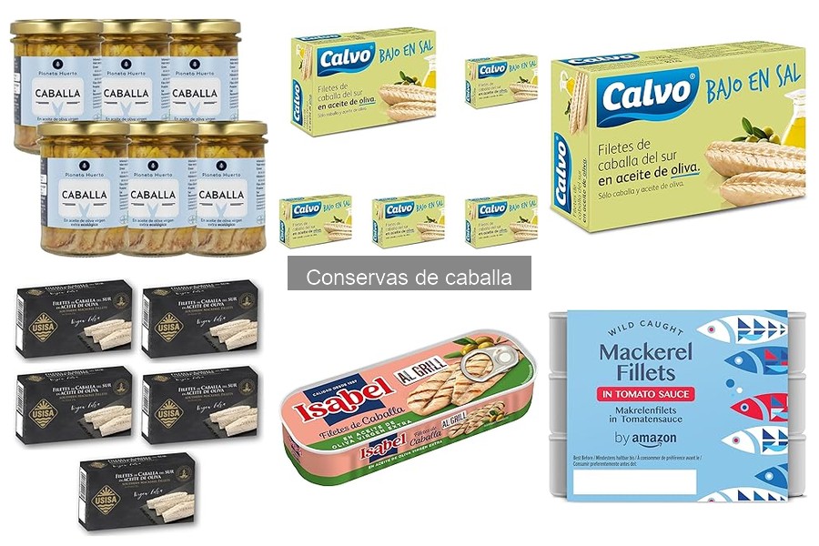 Comparativa de precios de conservas de caballa