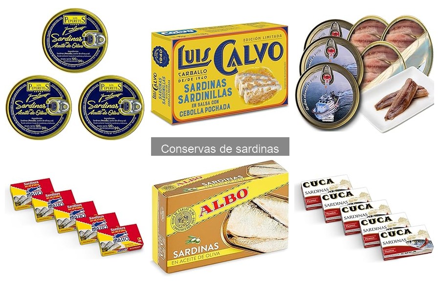 Comparativa de precios de conservas de sardinas online