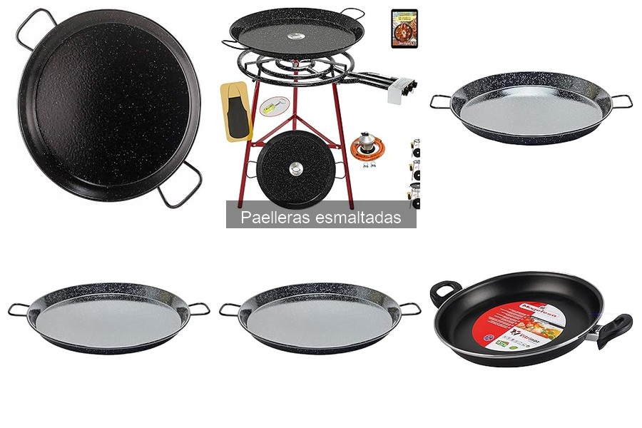 Comparativa de precios de paelleras esmaltadas online