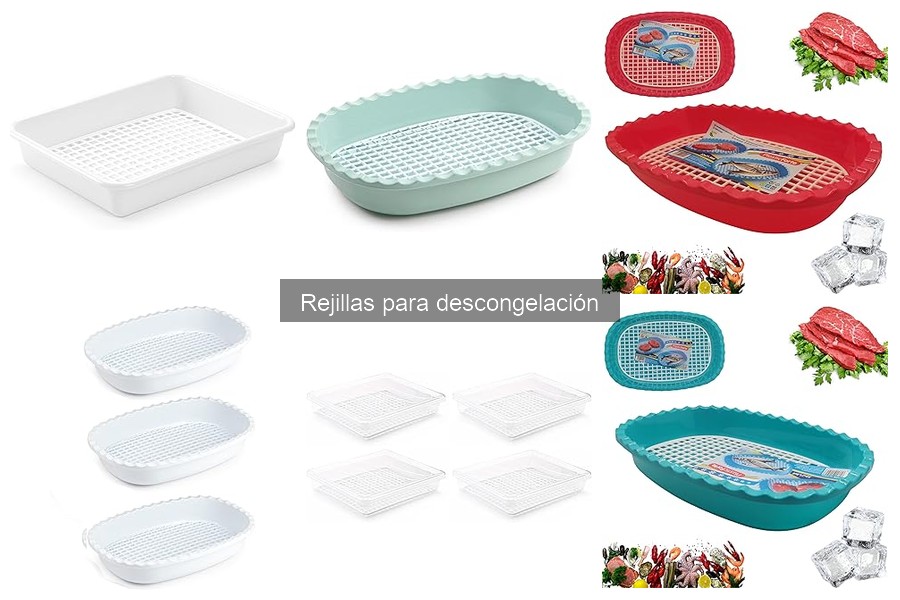 Comparativa de Rejillas para Descongelación y Métodos Efectivos
