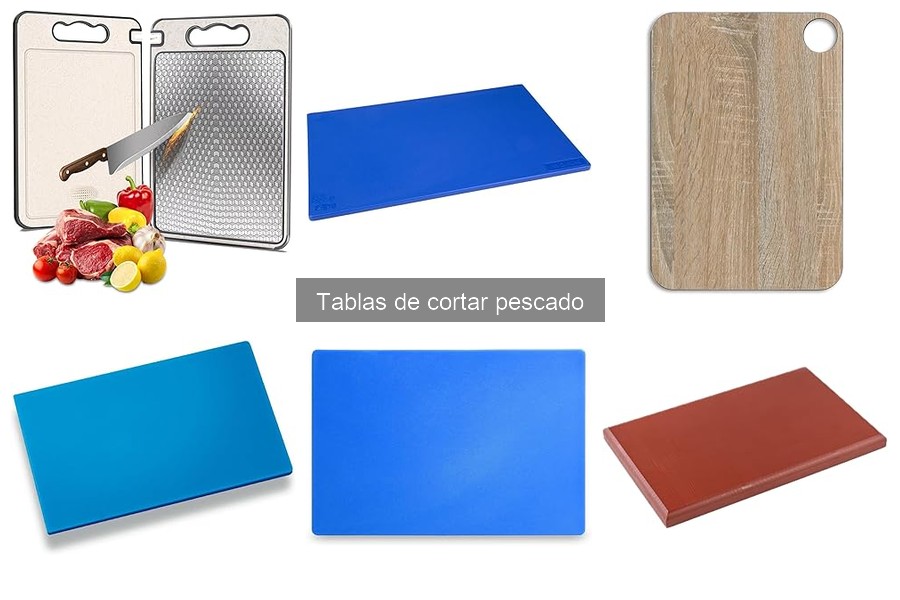 Comparativa de tablas de cortar: pescado vs carne