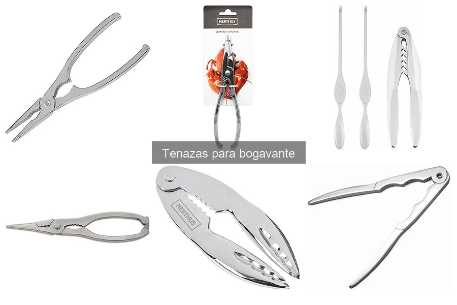 Comparativa de Tenazas para Bogavante y Utensilios de Marisco