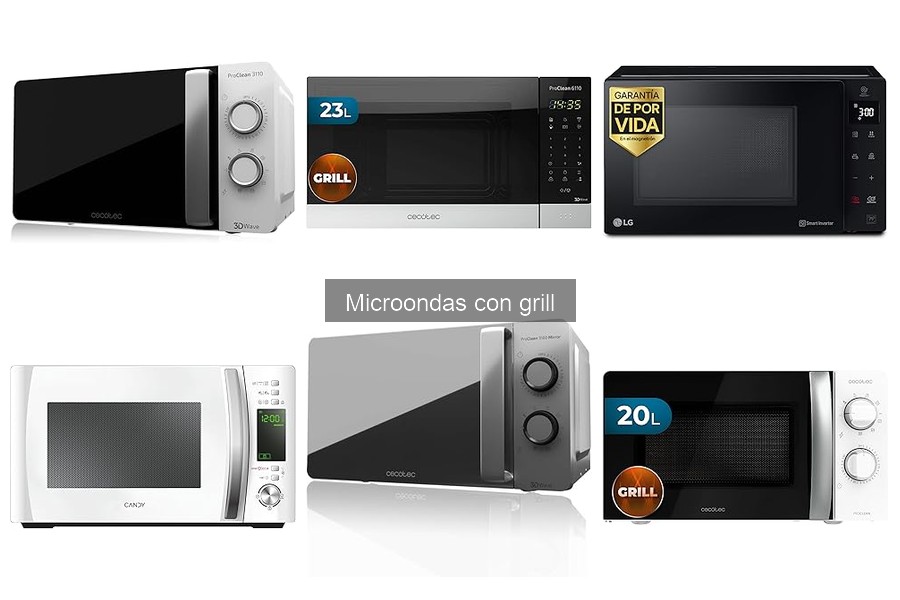 ** Comparativa: Microondas con Grill vs Horno Convencional