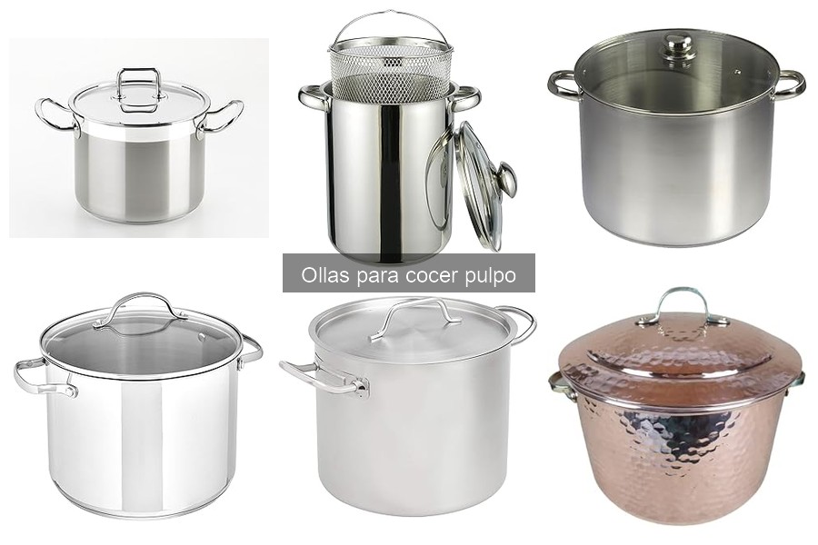 Comparativa: Ollas de cerámica vs acero inoxidable para pulpo