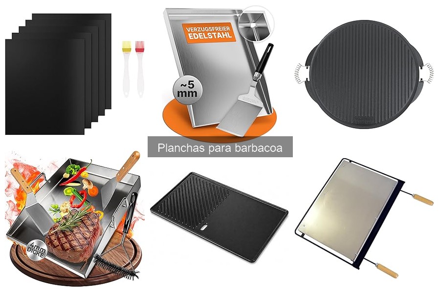 Comparativa: Planchas de Acero vs Hierro Fundido para Barbacoa