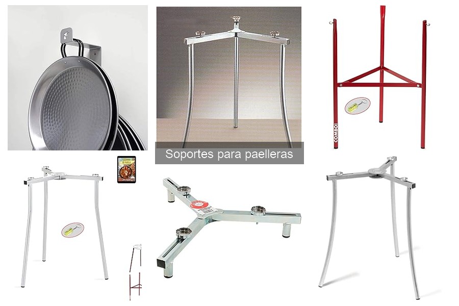 Comparativa: Soportes para Paelleras de Acero vs Hierro Fundido