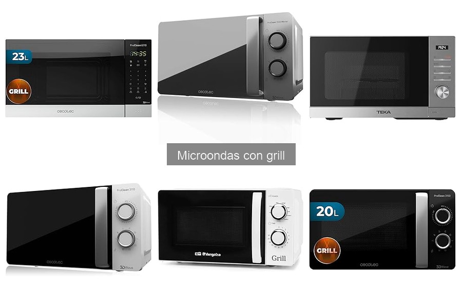 Compra microondas con grill al mejor precio en línea
