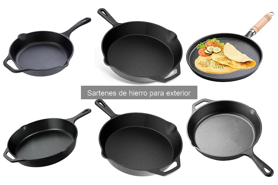 Compra sartenes de hierro para exterior al mejor precio