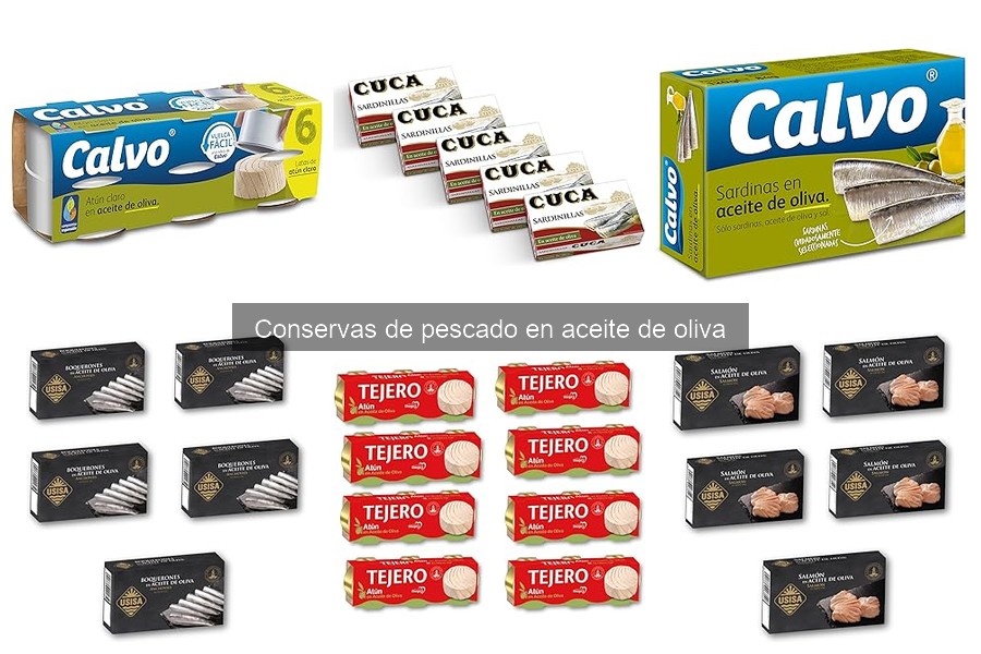 Compras inteligentes: Conservas de pescado en aceite de oliva