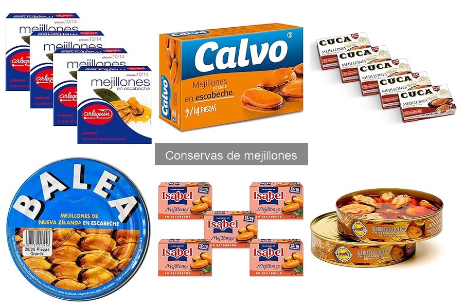 Conservas de mejillones: qué son y sus beneficios