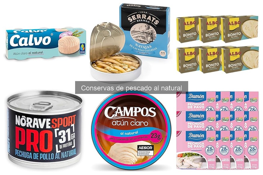 Conservas de pescado al natural vs. en aceite: ¿cuál elegir?