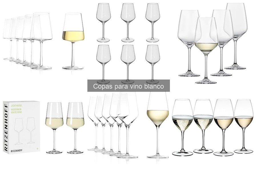 Copas para vino blanco en ocasiones especiales: Mejores opciones