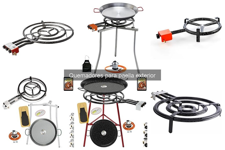 ¿Cuánto cuesta un quemador para paella exterior?