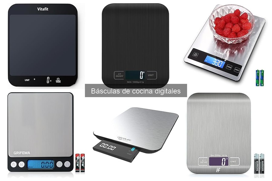 ¿Cuánto cuesta una báscula de cocina digital? Guía de precios