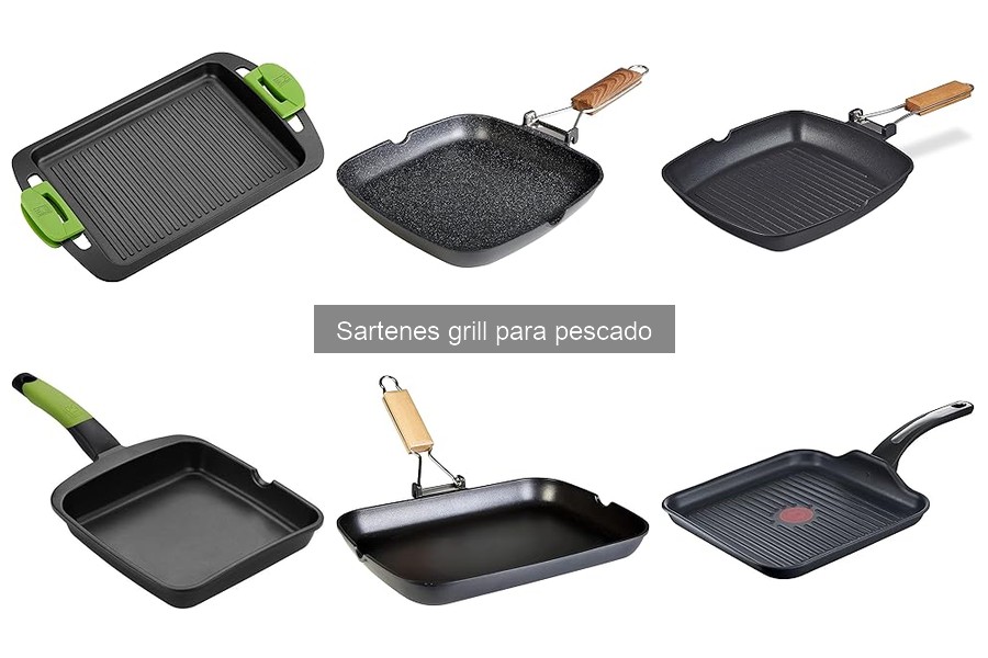 ¿Cuánto cuesta una buena sartén grill para pescado?