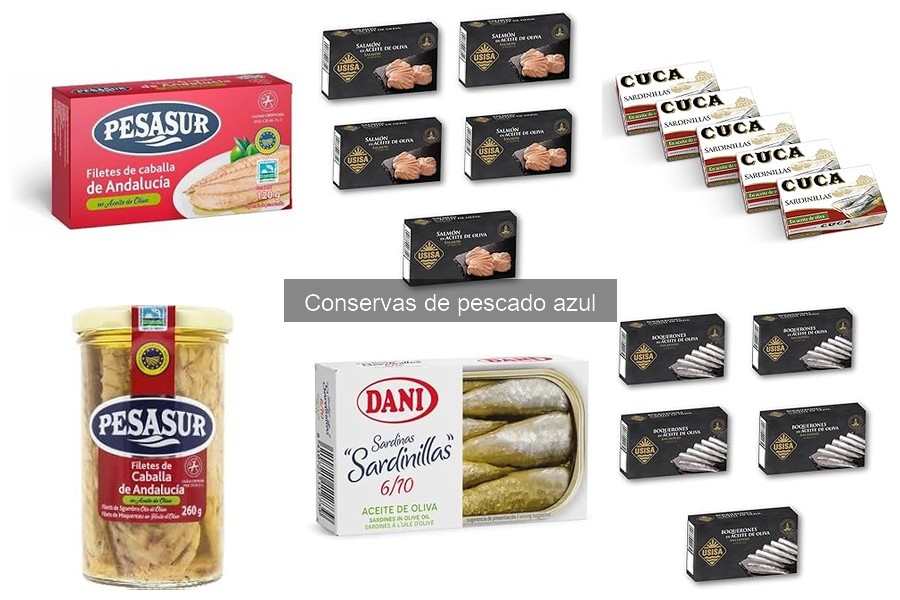 ¿Cuánto tiempo se puede almacenar una conserva de pescado azul?